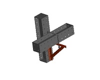 3D支保工　H200-ブラケット