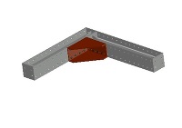 3D支保工　H250-フラットピース